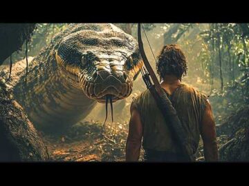 He was left alone against the giant python! | Action Movie | Full Movies in English HD
