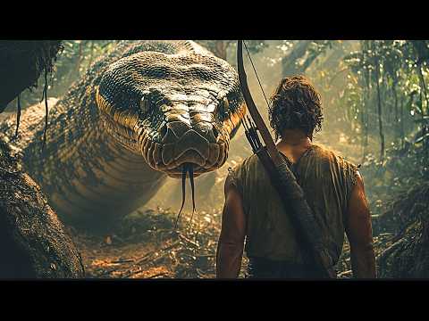 He was left alone against the giant python! | Action Movie | Full Movies in English HD