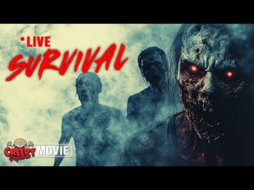 LIVE SURVIVAL | HD SCARY MOVIE | FOUND FOOTAGE ZOMBIE HORROR | CREEPY POPCORN