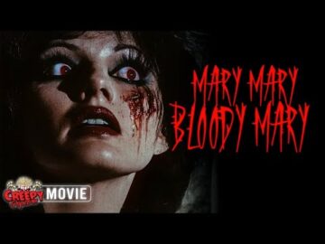 MARY MARY BLOODY MARY | HORROR MOVIE | FULL CLASSIC SCARY FILM | CREEPY POPCORN
