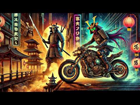 Steampunk Samurai Biker Chick | Full Sci fi Movie | Full Movie in English