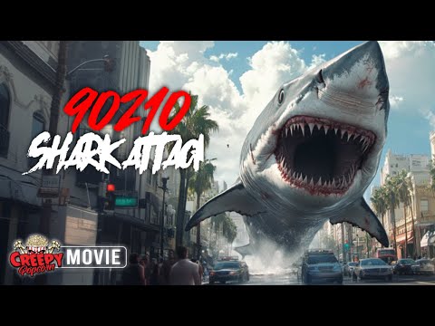 90210 SHARK ATTACK | HORROR SHARK MOVIE | CREEPY POPCORN