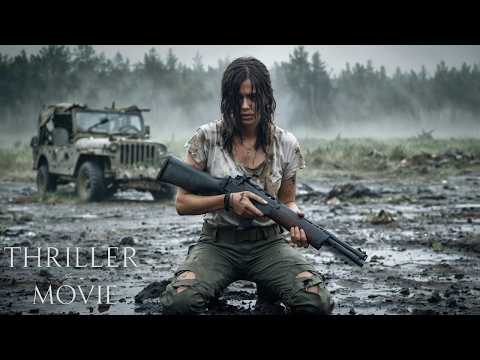 She bravely fights off the looters who broke into her house / Powerful Thriller Movie in English