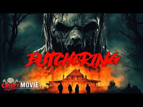 THE BUTCHERING | FULL HD SCARY MOVIE | SERIAL KIILER SLASHER FILM | CREEPY POPCORN