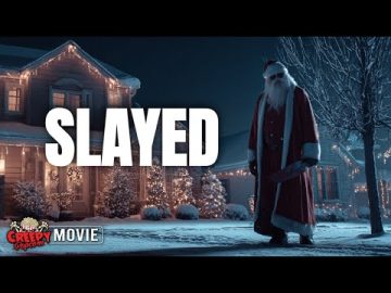 SLAYED | FULL HORROR CHRISTMAS SLASHER MOVIE | CREEPY POPCORN