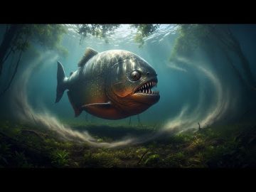 Mega Piranha | Monsters | Full movie in English