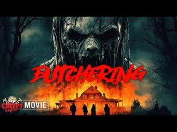 THE BUTCHERING | 💀 | FULL HD SCARY MOVIE | SERIAL KIILER SLASHER FILM | CREEPY POPCORN