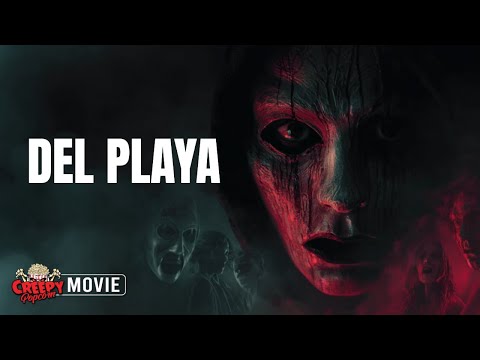 DEL PLAYA  | HD SLASHER HORROR MOVIE | FULL SCARY FILM | CREEPY POPCORN