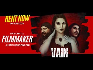 VAIN our NEW Horror Movie is out today! Interview with Director Justin Bergonzoni