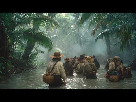 A sudden disaster leaves them fighting for life on a forbidden island / Adventure Movie in English