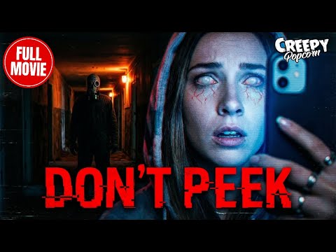 DON’T PEEK  | NEW HORROR MOVIE | CREEPY POPCORN