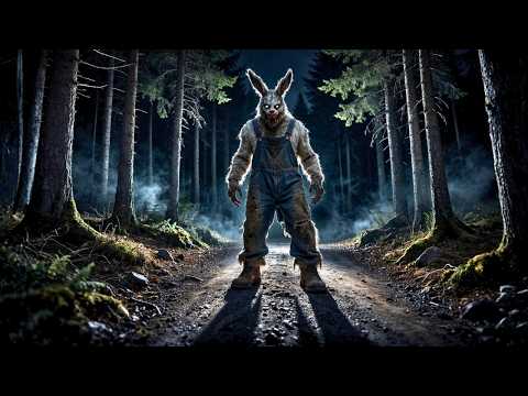 Horror Movie | A man-eating rabbit blocked the road for a woman | Full Movies in English