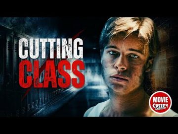 Cutting Class | 1989 | BRAD PITT HORROR MOVIE | Creepy Popcorn
