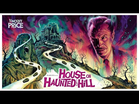 HOUSE ON HAUNTED HILL | 4K | Vincent Price | Classic HORROR Movie | Creepy Popcorn