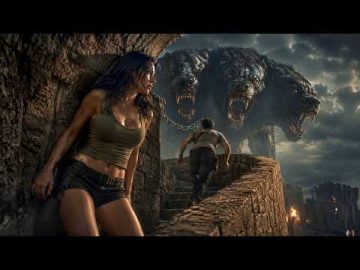 She found herself trapped alongside a three-headed monster | ACTION, SCI-FI MOVIE | Free Movies