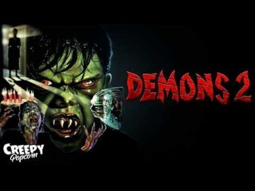 DEMONS 2 | HD Classic 1980’s HORROR Movie | CREEPY POPCORN