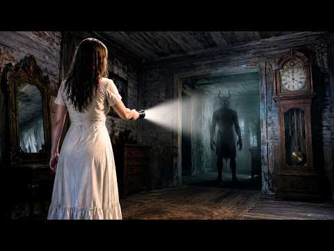 She Was Left Alone in the House with a Dark Force | HORROR MOVIE