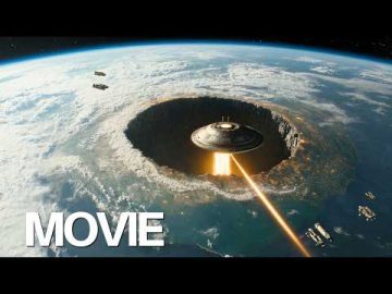 ACTION MOVIE | A portal appears above Earth, and aliens emerge from it