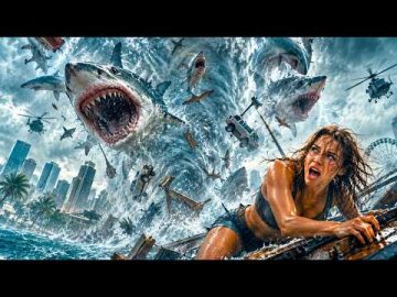 😱 Horror Movie | 🌪️ One Deadly Tornado… THOUSANDS Of Flying Sharks! | Full Movies