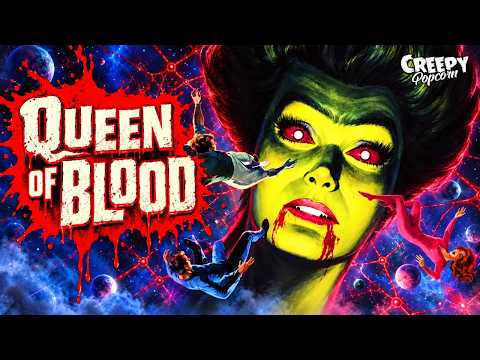 QUEEN OF BLOOD | 1966 | CLASSIC SCIENCE FICTION HORROR | CREEPY POPCORN
